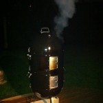 Smoker Cooking Away